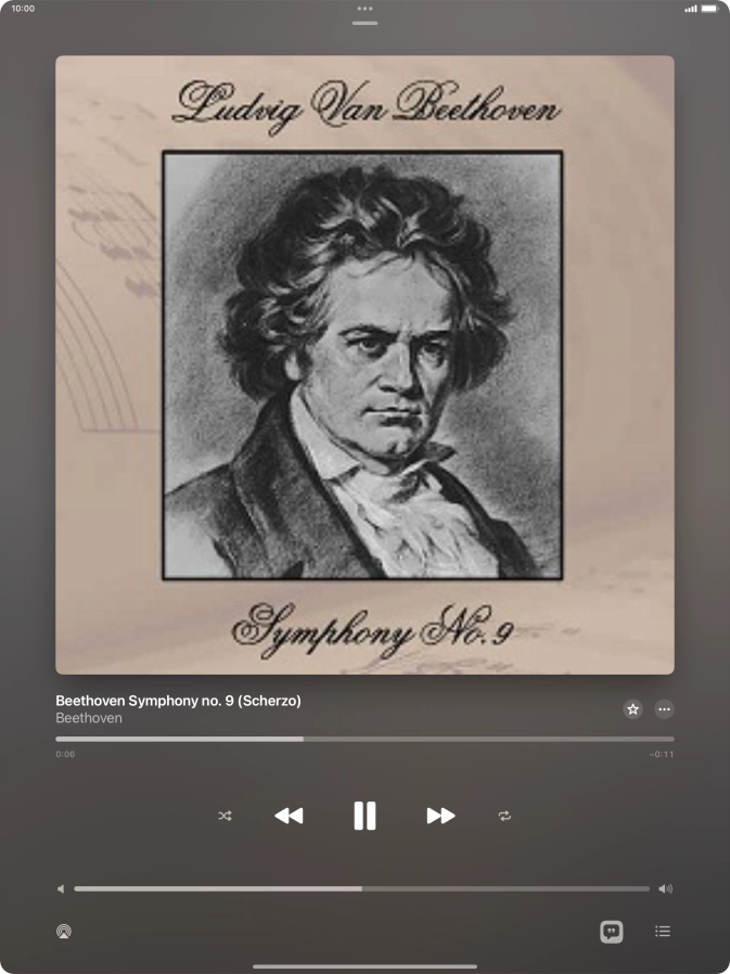 Press arrow right to go to the next audio file.