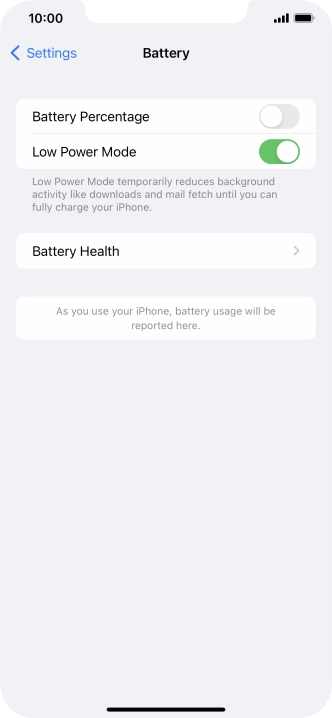 Slide your finger upwards starting from the bottom of the screen to return to the home screen.