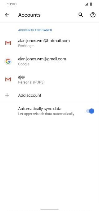 Slide your finger upwards starting from the bottom of the screen to return to the home screen.