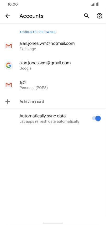 Slide your finger upwards starting from the bottom of the screen to return to the home screen.