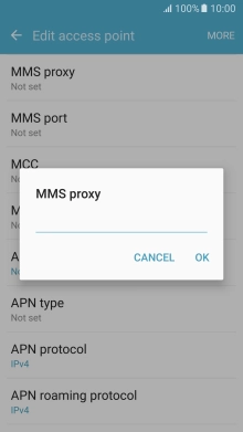 Key in 10.202.002.060 and press OK.