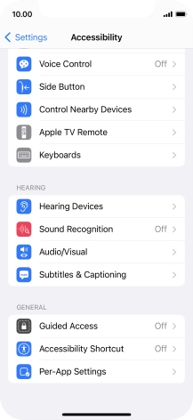 Press the required category below 