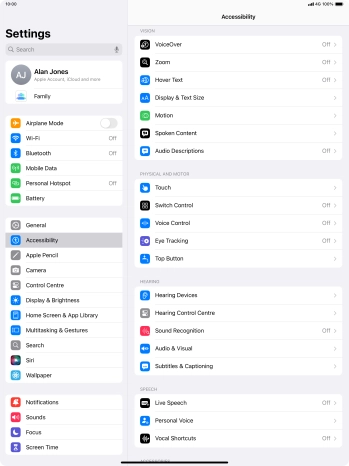 Press the required category below 