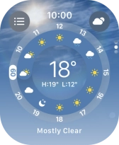 Press the Digital Crown to return to the home screen.