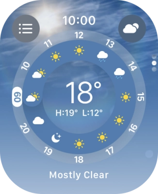 Press the Digital Crown to return to the home screen.