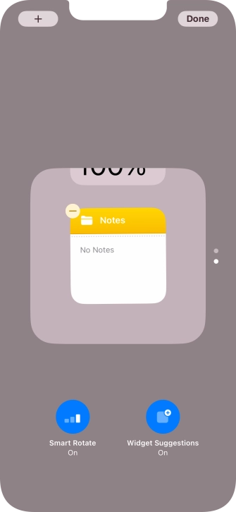 Press Smart Rotate to turn the function on or off.