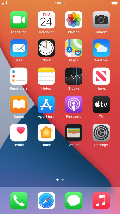 At the same time, press and hold the Home key and keep them both pressed to take a screenshot.