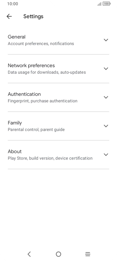 Press Network preferences.