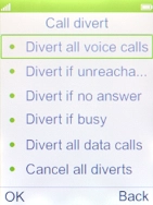 Select Cancel all diverts.