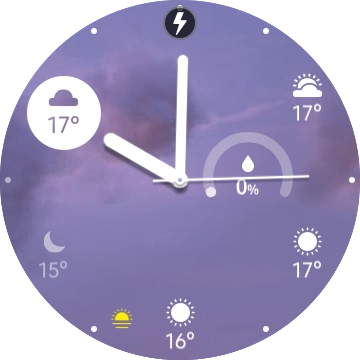 When the battery charging icon is displayed, the battery is charging.