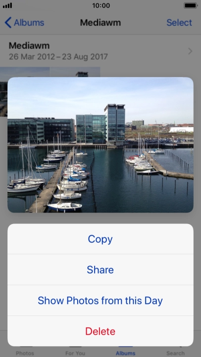 Press the required function and follow the instructions on the screen to use the selected function.