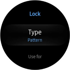 Press Type and key in the current lock code.