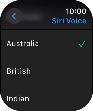 Follow the instructions on the screen to select the required settings.