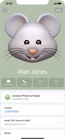Slide your finger upwards starting from the bottom of the screen to return to the home screen.