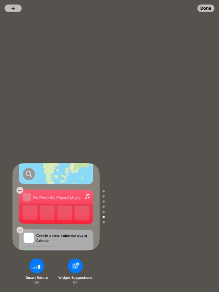 Press Smart Rotate to turn the function on or off.