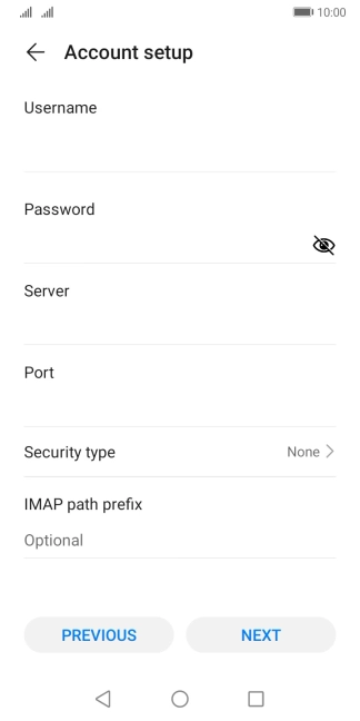 Press the field below 