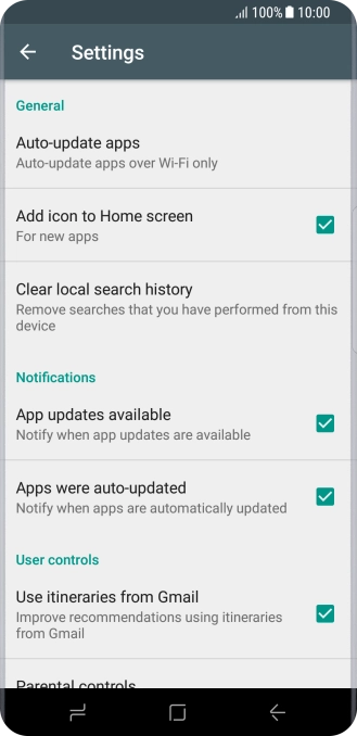 Press Auto-update apps.