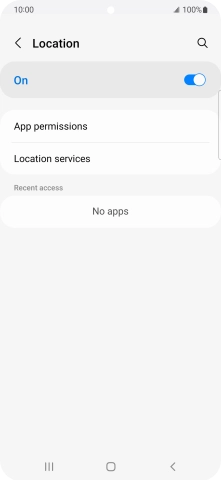 Press App permissions.