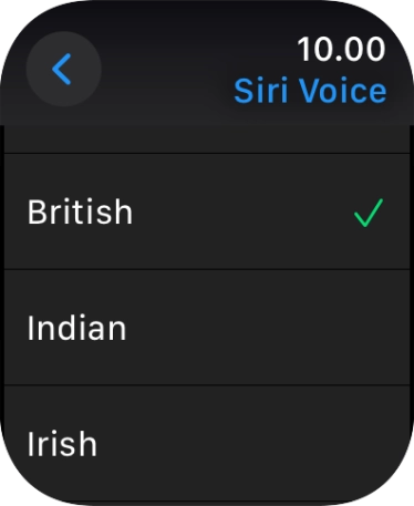Follow the instructions on the screen to select the required settings.
