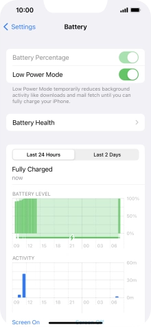 Slide your finger upwards starting from the bottom of the screen to return to the home screen.