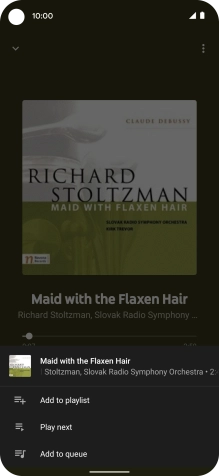 Press Add to playlist.