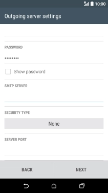Press the field below 