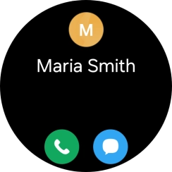 Press the call icon.