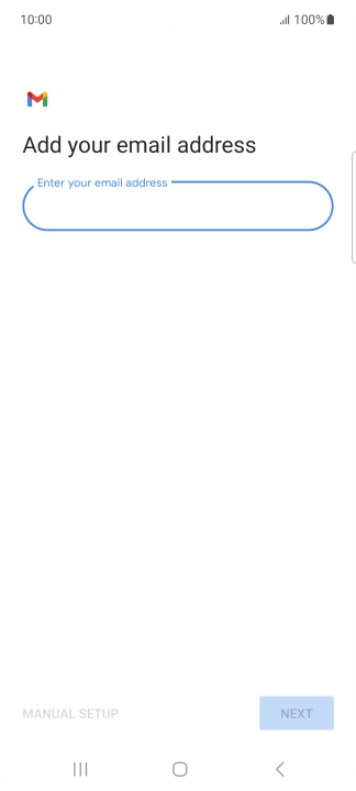 Press the field below 