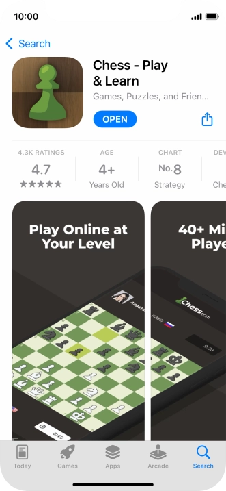 Slide your finger upwards starting from the bottom of the screen to return to the home screen.