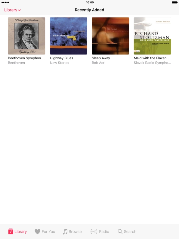 Press the drop down list.