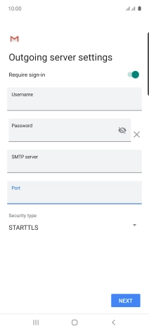 Press the drop down list below 