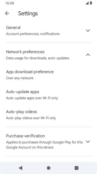 Press Auto-update apps.