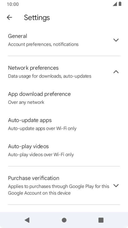 Press Auto-update apps.