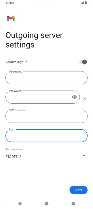 Press the drop down list below 