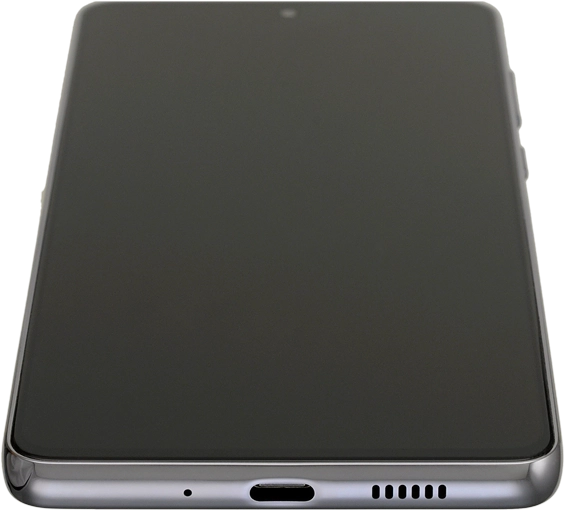 Connect the data cable to the socket and to your computer's USB port.