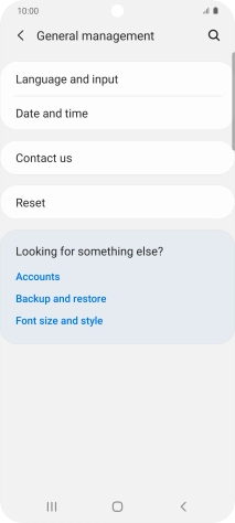 Press Date and time.