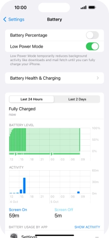 Slide your finger upwards starting from the bottom of the screen to return to the home screen.