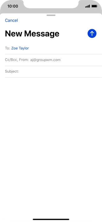 Press the field next to 