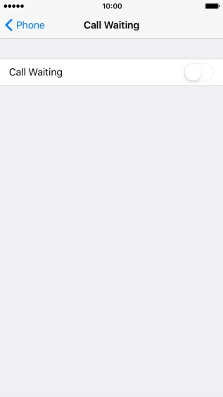 Press the indicator to turn the function on or off.
