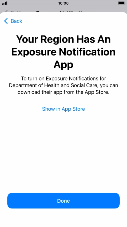 Press Show in App Store and follow the instructions on the screen to download and install the app.