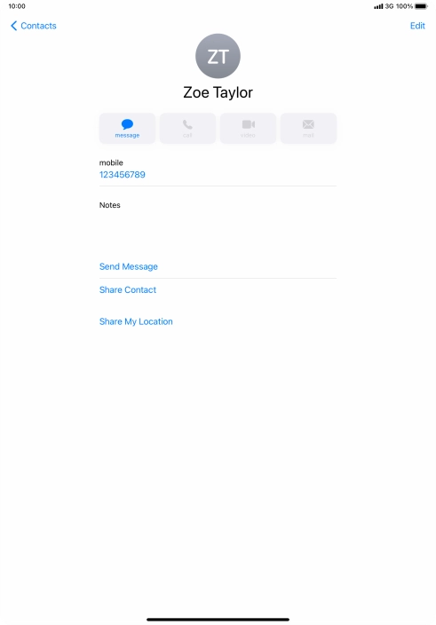 Slide your finger upwards starting from the bottom of the screen to return to the home screen.