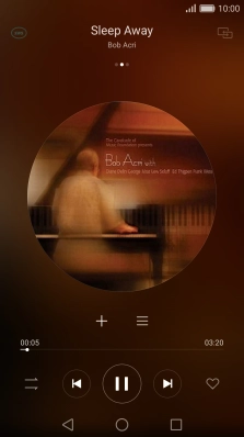 Press arrow right to go to the next audio file.