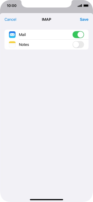 Press Save. Your email account has now been set up. To select more settings for incoming and outgoing server, proceed with the following steps.