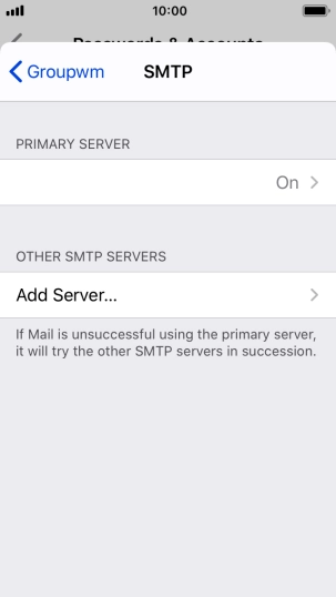 Press the field below 