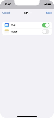 Press Save. Your email account has now been set up. To select more settings for incoming and outgoing server, proceed with the following steps.