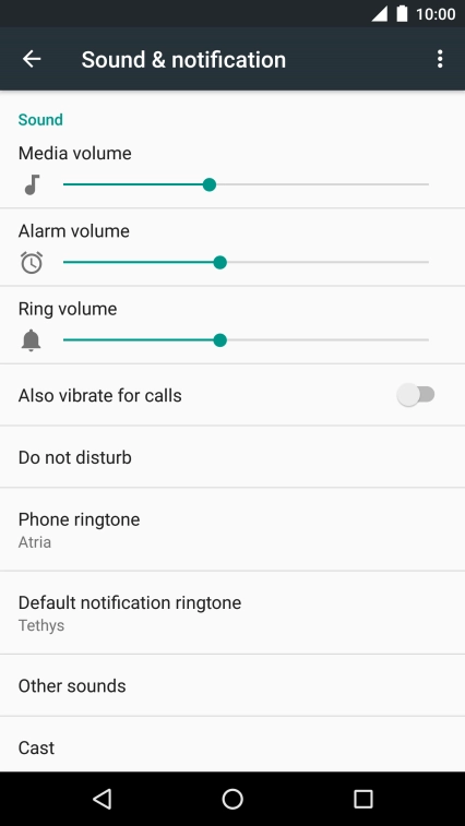 Press Phone ringtone.