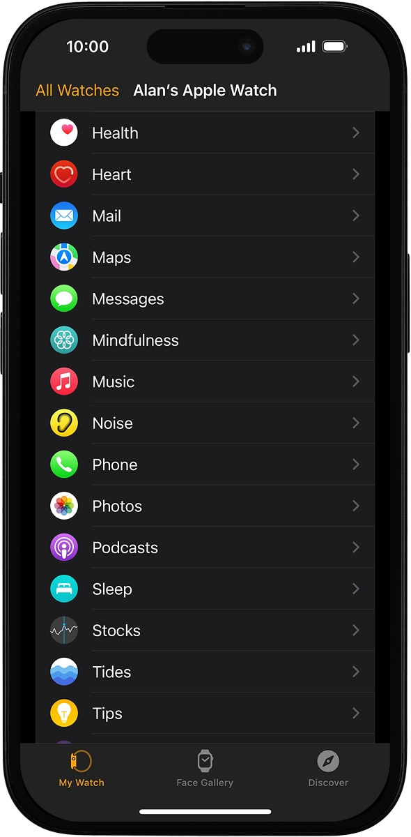 On your phone: Press Music.