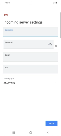 Press the field below 