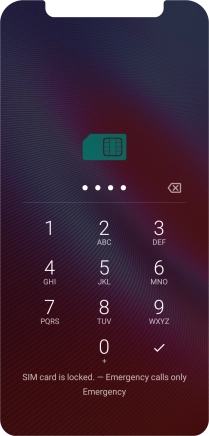 If you're asked to key in your PIN, do so and press the confirm icon.