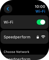 Press the Digital Crown several times to return to standby mode.